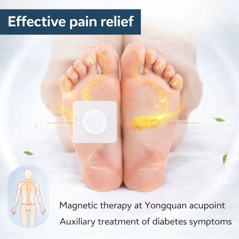 GlucoCare™ Blood Magnetic Sugar control foot Patches (Pack of 10)